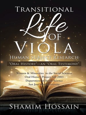 cover image of Transitional Life of Viola